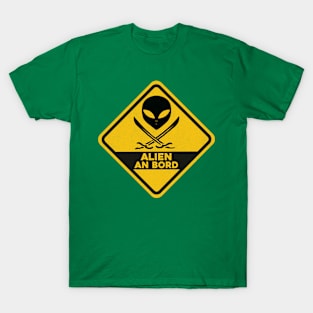 Alien An Bord T-Shirt